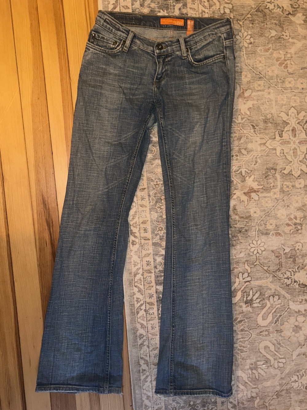 Colin Stuart Women's Medium Blue Flare Jeans